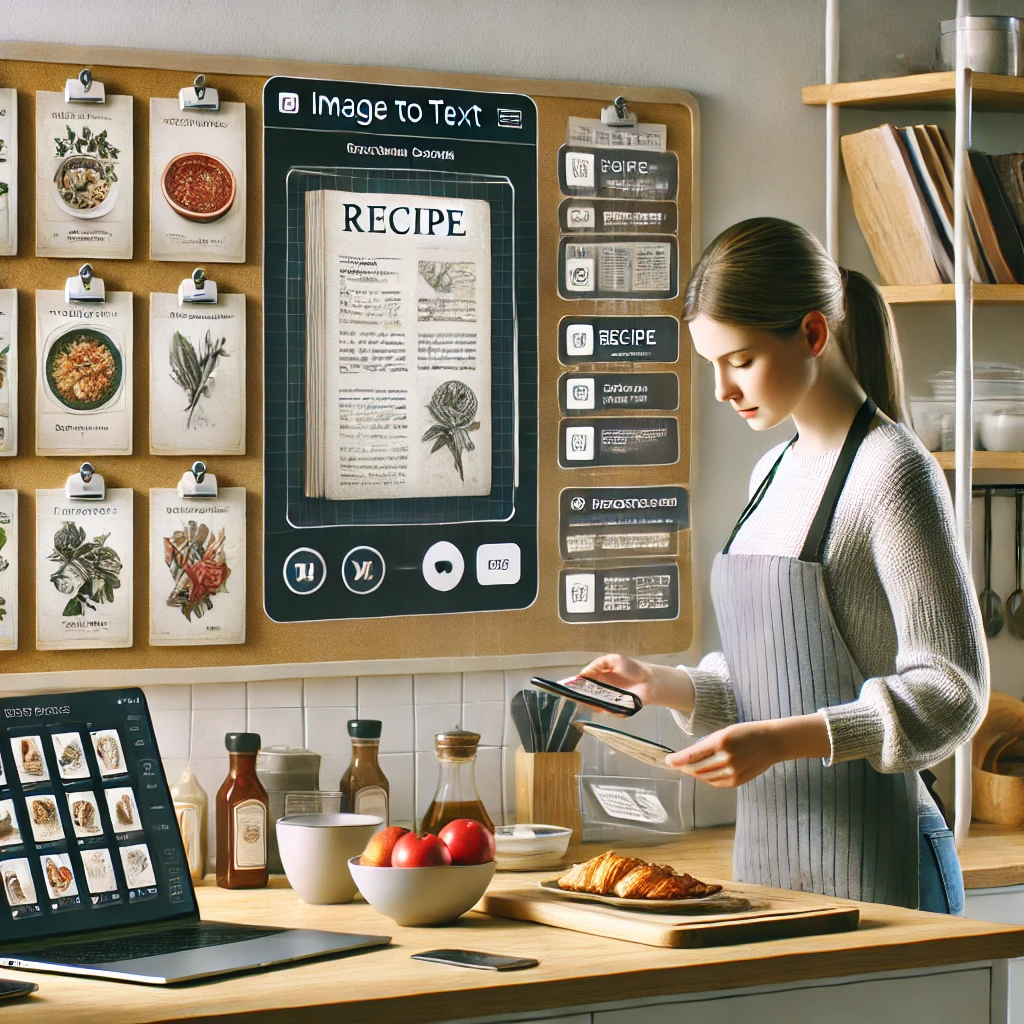 How to Organize Recipes with Multiple Image to Text Converter Online