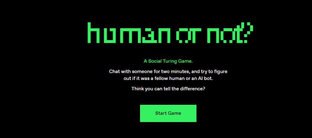 Human or Not Social Turning Game Review 